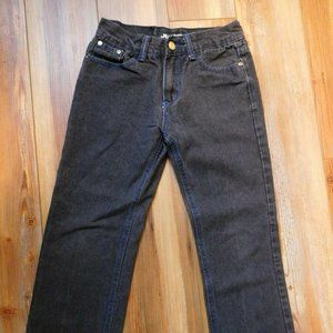 Boy's JEANETIX Denim Black Jeans - Sz. 12